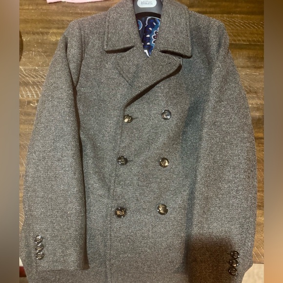 Women’s Ted Baker London Size 4 wool pea coat - Picture 4 of 11